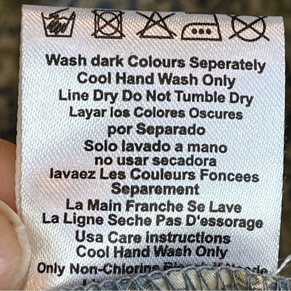 Karma Highway Elegant Blue and White Patterned Women's Top One Size - Picture 5 of 14